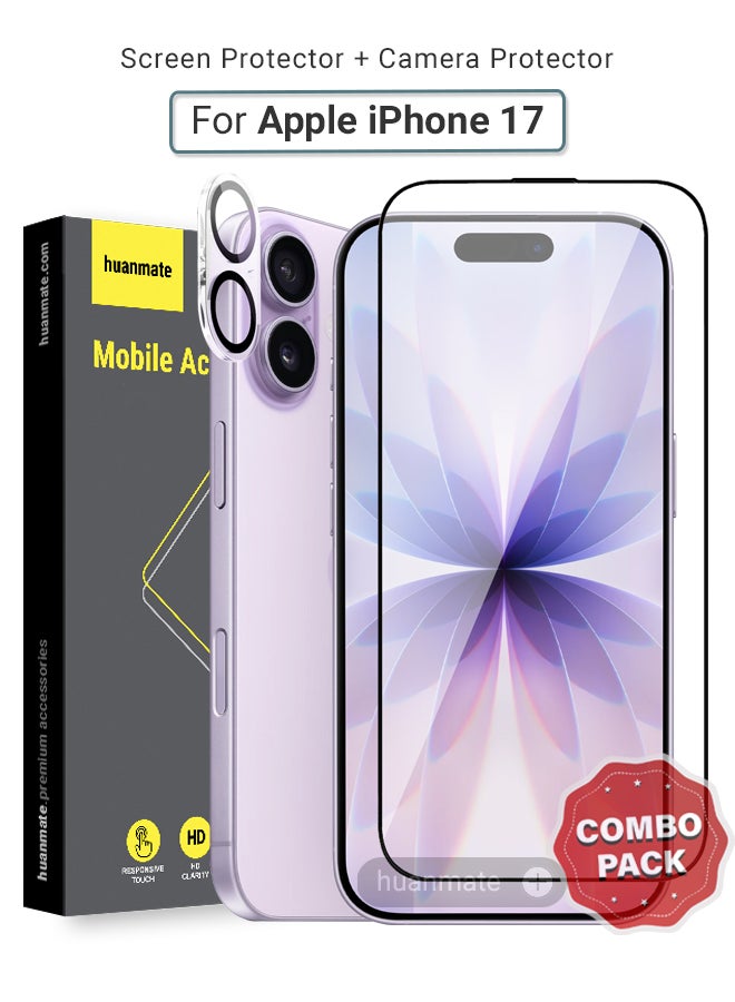 هوان ميت Huanmate iPhone 17 Screen And Camera Protector