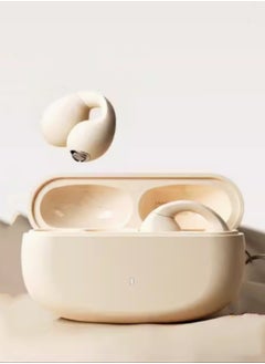 Generic Wireless Bluetooth Earphones With Ultra Long Battery Life, Air Bone Conduction, Sports Ear Clip, Built-in Noise Reduction Technology  Flagship Version: 54H Ultra Long Standby  - Image 1