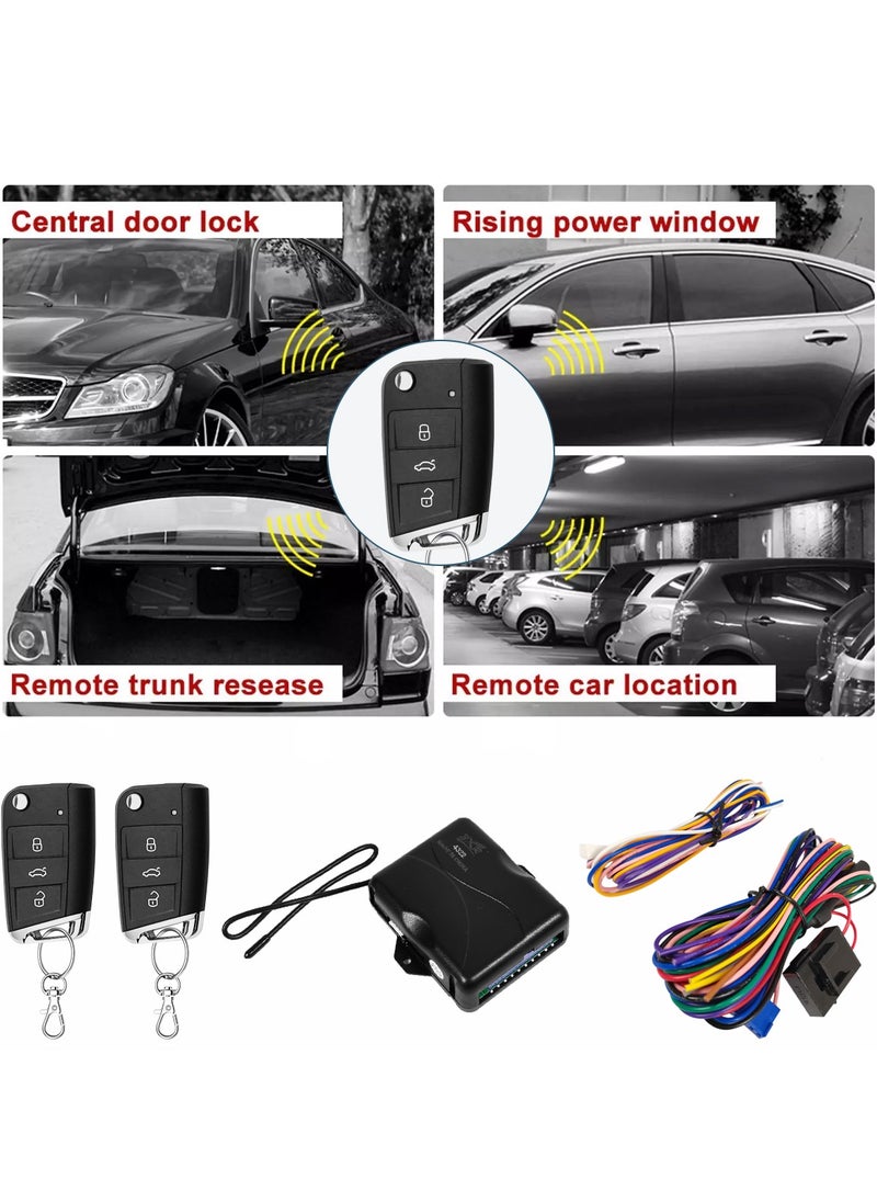 3XR - 3XR Universal Remote Keyless Entry System with Central Door Locking, Trunk Release, and Remote Car Locator 4322 - Image 1