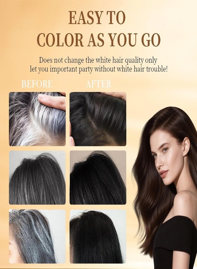 OOSARY Hair Color Comb Stick, Waterproof and Sweat-Proof Grey Hair Coverage for Men & Women, Easy Application(Black) - Image 2