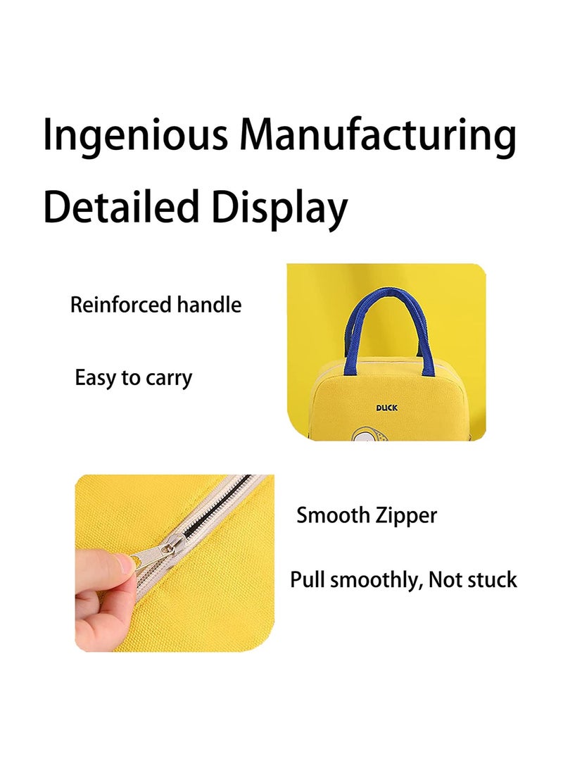 Cool Baby COOLBABY Insulated Lunch Bag Thicken for Adults/Men/Women/Kids, Water-Resistant Leakproof Cartoon Lunch Bag, Perfect for Work/School/Picnic - Image 2