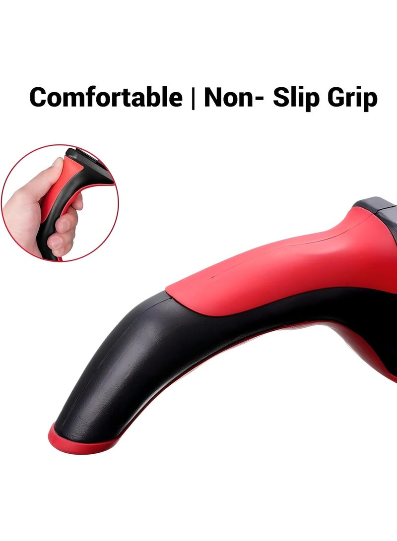 Knife Sharpeners for Kitchen Knives and Scissors with 4 Stage Sharpening Slots, Stainless Steel 4 in1 Kitchen Knife Sharpener, Ergonomic and Easy to Use Knife Sharpening Kit - Image 3