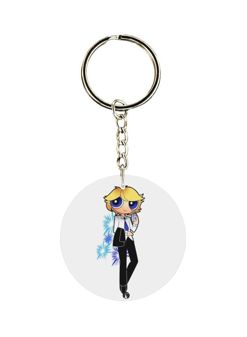 RKN Cartoon Printed Keychain