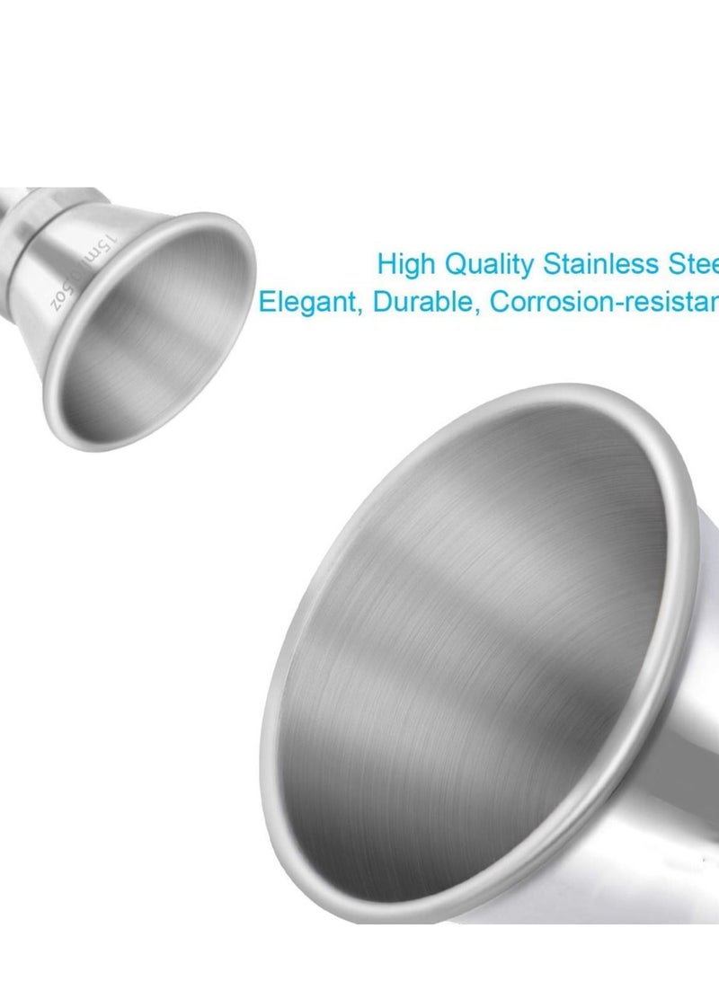 Y&D Stainless Spirit Measure Cup Tools, 1 Pcs Double Jigger, for Party, Wedding Anniversary, Birthday - Image 2