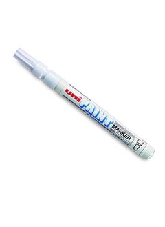 Uniball 1-Piece Fine Round Tip Paint Marker White Ink  - Image 2