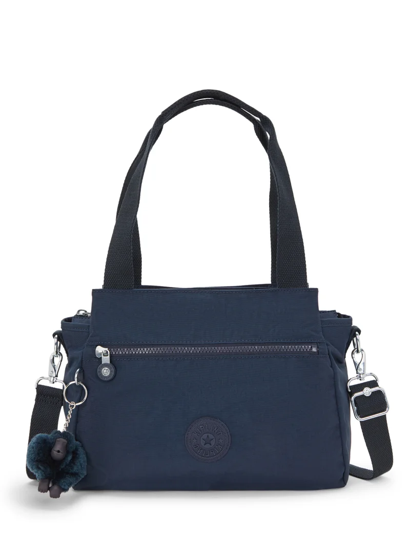 Kipling Elysia M Medium Shoulder bag with Removable Strap Blue Bleu 2