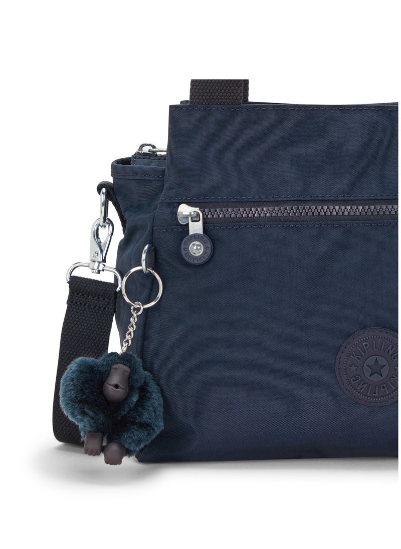 kipling - Elysia M Medium Shoulder bag with Removable Strap Blue Bleu 2 - Image 1