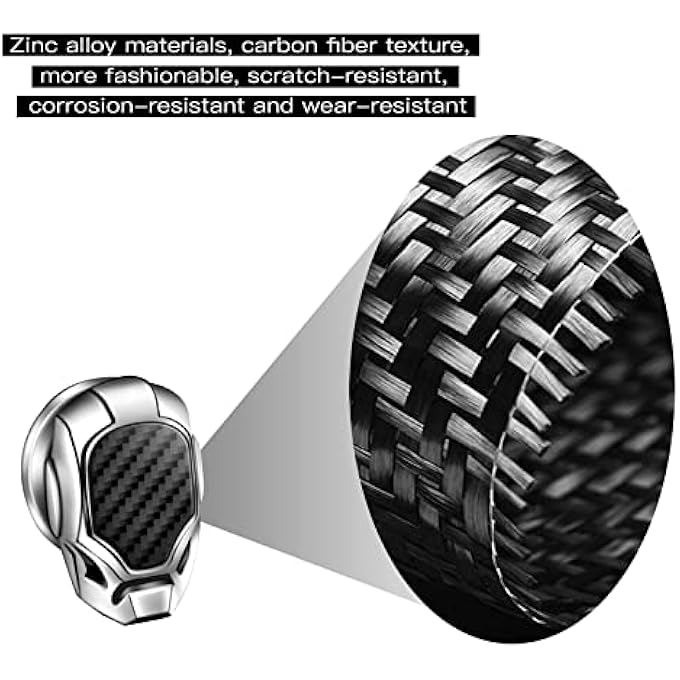 KASTWAVE Start Button Cover For Car Engine Push Start Stop Button Protective Cover Decoration Car Interior Modification Accessories Push To Start Cover Silver - Image 2