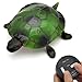 Tipmant Cute RC Turtle Remote Control Tortoise Toy Realistic Simulation Electric Electronic Animal for Cat Toddler Kids Birthday Green - Image 2