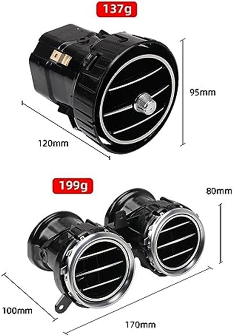 DEMULAX AC Vent Grille for E Class W213 (2015-2023) - Image 3