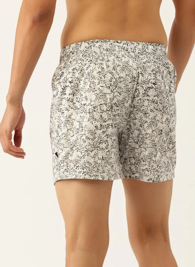 John Players  Pack of 2 - Men Printed Cotton Boxers for Men | Best Price UAE