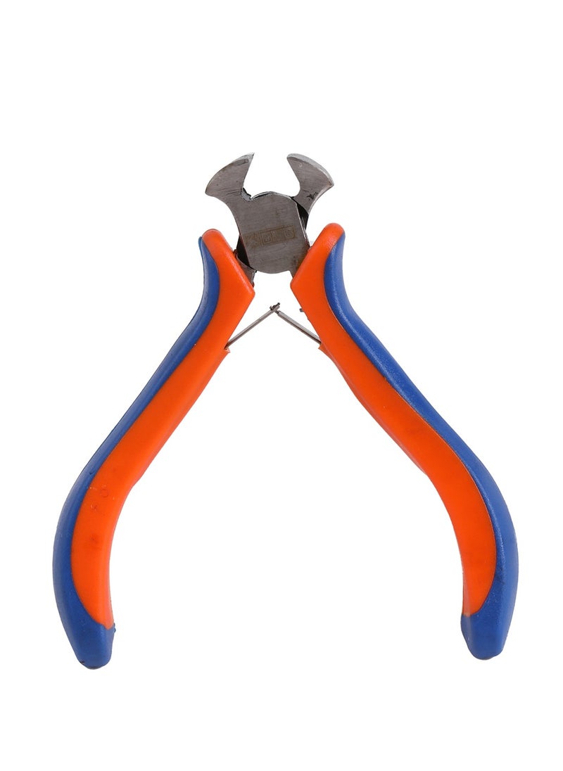 LAWAZIM - End Cutter Nippers - 4.5inch - Dual-Use End Cutting Pliers with Non-Slip Handle, Strong Spring, and Durable Construction - Ideal for Wire Cutting, Carpentry, Flooring, and DIY Projects - Image 1