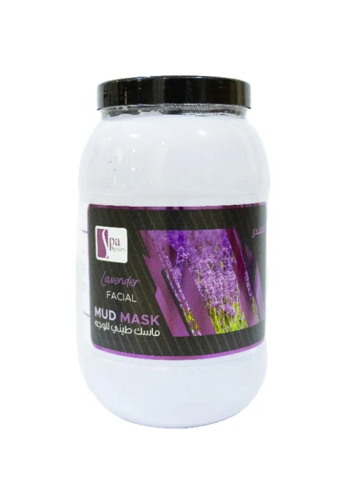 Spa System Lavender Clay Facial Mask  4.5 kg