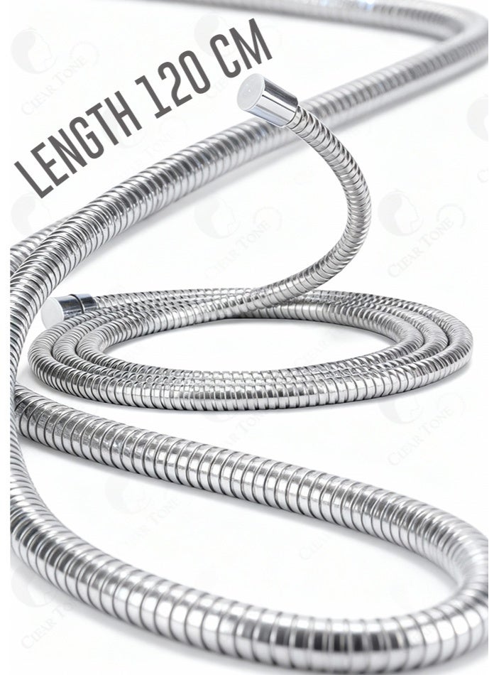 برفكت أفضل خرطوم شطاف بديل ۱.۲ متر مضاد للالتواء ومقاوم للانفجار خرطوم بيديت عالي الضغط للمرحاض | مثالي للمنازل في المملكة العربية السعودية - Image 4