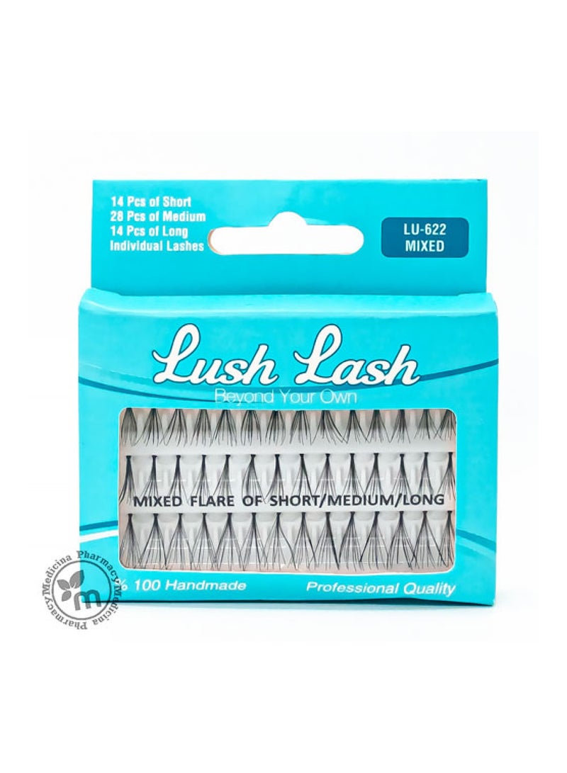Lush Lash Individual Lashes Mixed 622 