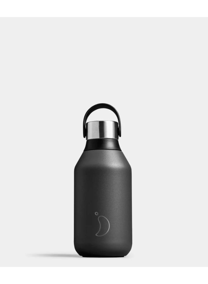 Chilly's | Water Bottle | Series 2 | Core | 350ml | Abyss Black - Image 1