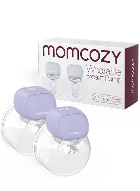 S9 Pro Double Electric Breast Pump, Wearable Breast Pump, LED Display,  2 Modes and 9 Levels