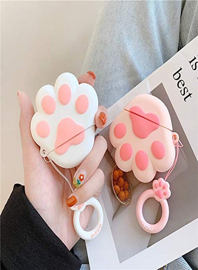 JCSMARTEC Cute Cats Paw Case for Airpods, Lovely Cartoon Animal Protective Soft Silicone Cover Skin for Airpods 1 2 (Cat Paw Case) - Image 5