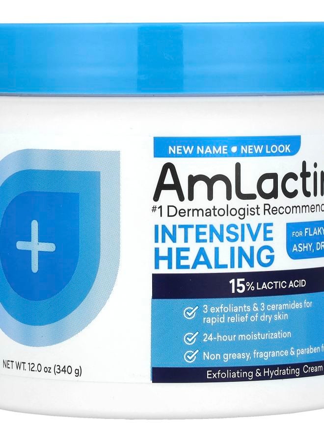 Intensive Healing Exfoliating & Hydrating Cream For Flaky Ashy Dry Skin  12 oz (340 g)