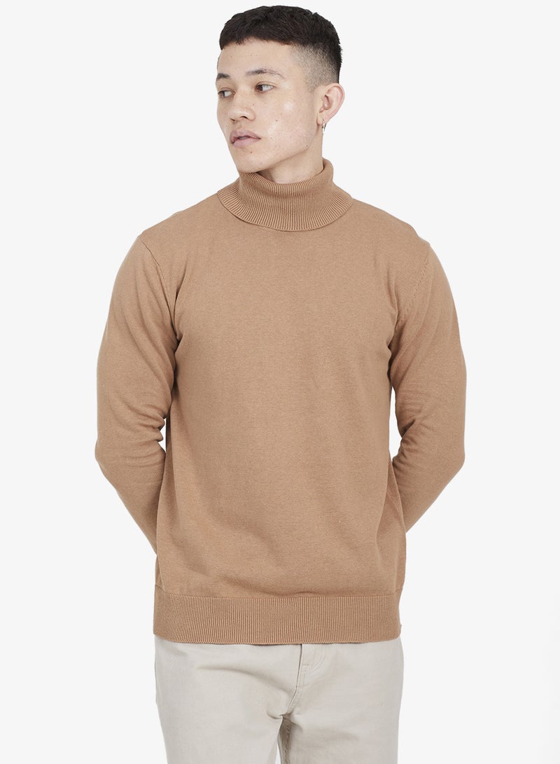 BRAVE SOUL High Roll Neck Sweater - Image 1
