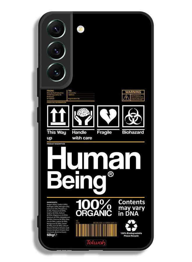 Tolwak Samsung Galaxy S22 Plus 5G Protective Case Cover Human Being Sticker  - Image 3