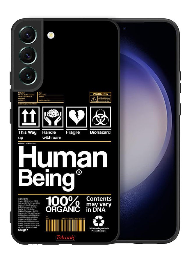 Tolwak Samsung Galaxy S22 Plus 5G Protective Case Cover Human Being Sticker  - Image 2