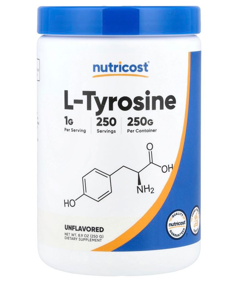 L-Tyrosine Unflavored 8.9 oz (250 g)