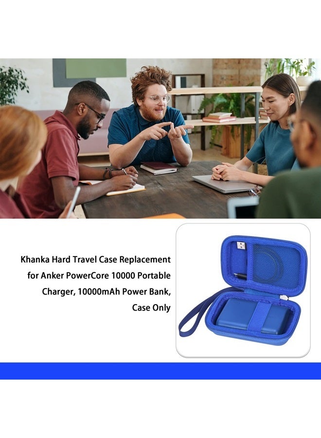 Khanka حافظة سفر بديلة لجهاز أنكر باوركور سبيد 10000 10000 مللي أمبير QC شحن 3.0 شاحن خارجي محمول بطارية باور بانك - Image 3