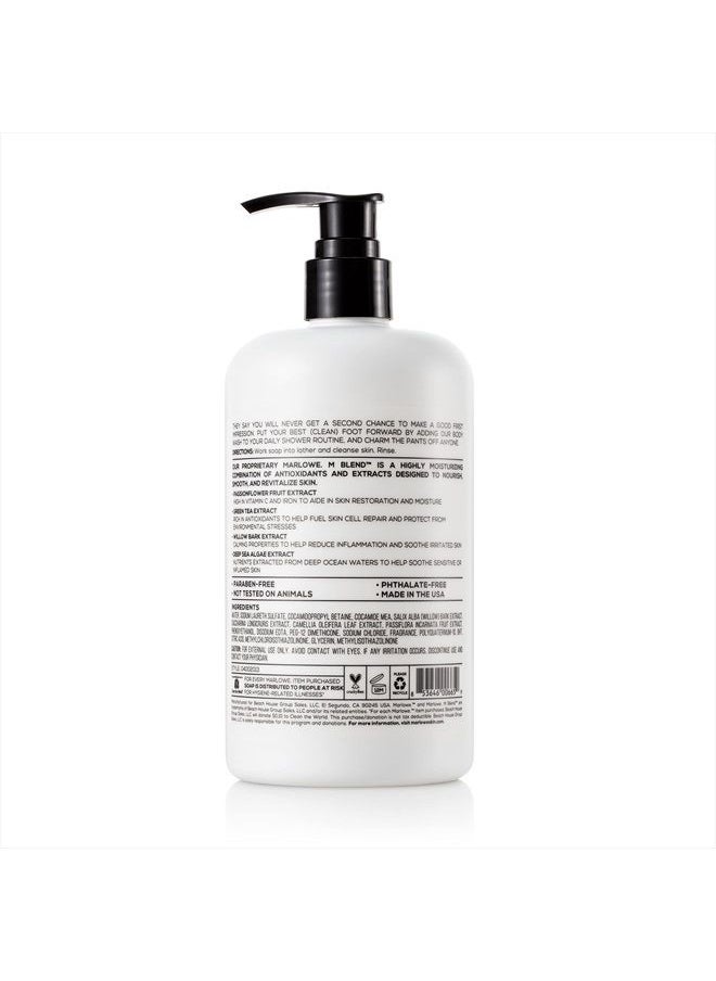 MARLOWE. M BLEND MARLOWE. No. 103 Men's Body Wash 16 oz | Energizing & Refreshing | Includes Natural Extracts | Aloe & Green Tea Extracts  - Image 2