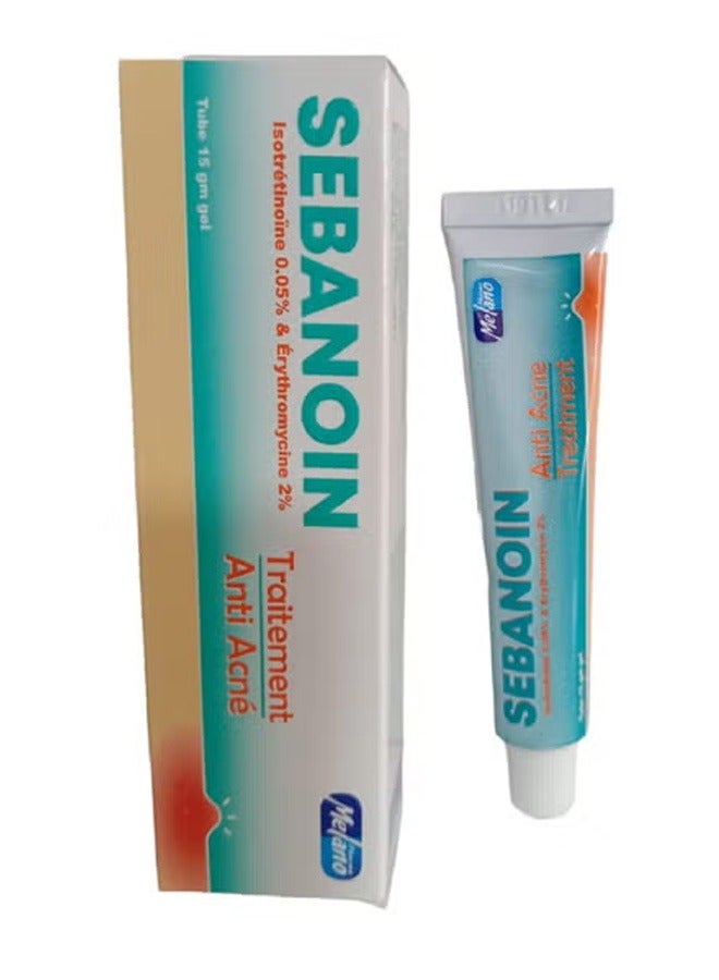 Melano Pharma Sebanoin Traitment Anti Acne Gel 15 gm - Image 1