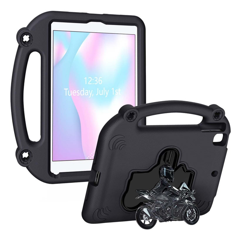 EVA Foam Protective Case Kids Friendly Washable IOS Cover With Built In Stand Fits For IOS Air 1 2 Pro 9.7 5 6 7 8 9 Black - Image 2