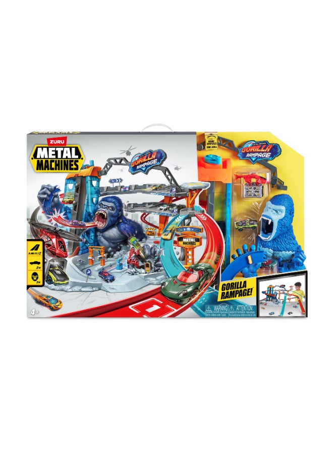 Metal Machines Gorilla Rampage Garage Playset by Zuru - Image 1