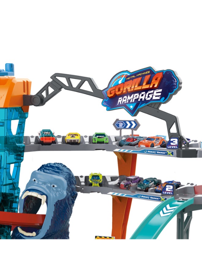 Metal Machines Gorilla Rampage Garage Playset by Zuru - Image 3
