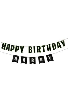Hootyballoo Happy Birthday Personalised Banner x2 2m & 15 Sticker Sheets 