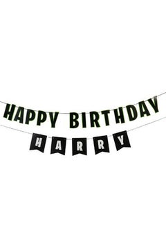 Hootyballoo Happy Birthday Personalised Banner x2 2m & 15 Sticker Sheets 