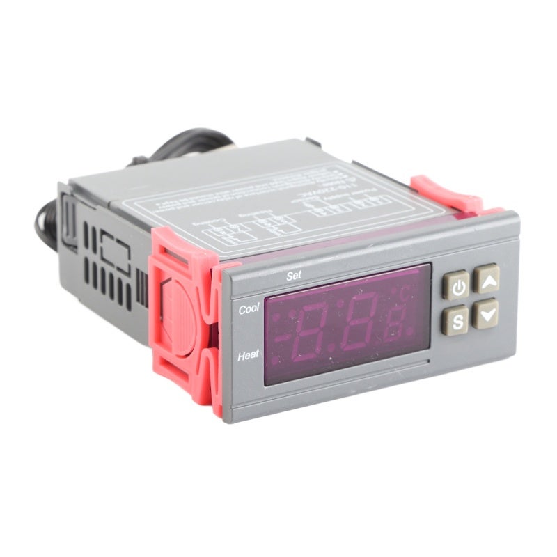 Temperature Control Digital Controller - Precise ±1℃ Accuracy From -50℃ To 110℃ Automatic Mode Conversion for Temperature Regulation With Alarm Function - Image 1