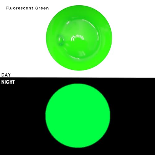 Artecho Green Glow in the Dark Acrylic Paint - Large Bottle 500ml / 17oz, Craft Paint for Canvas, Rocks, Wood, Fabric, Ceramic, Non-Toxic - Image 2