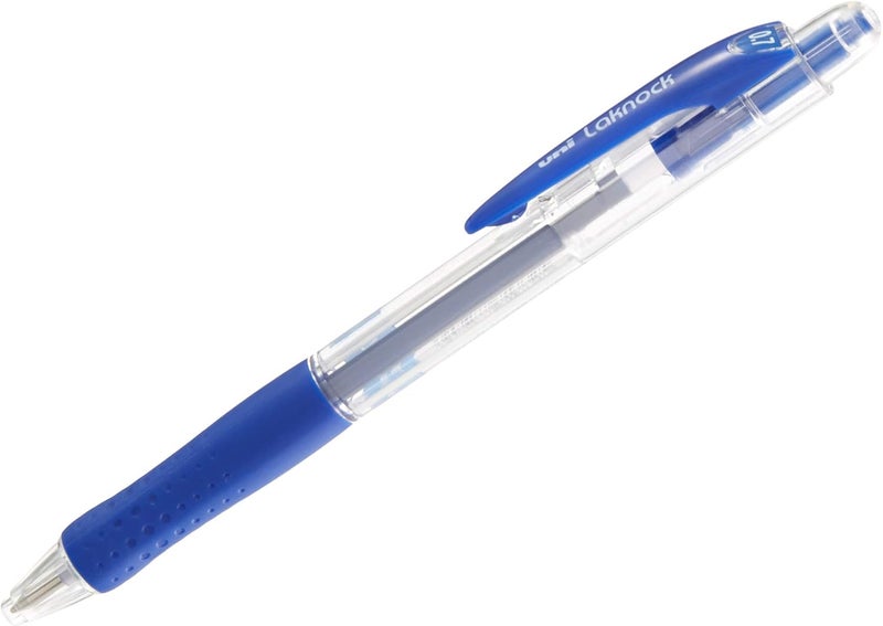 Uniball Uni-Ball Laknock Blue Medium Ballpoint Pen Pack of 12 - Image 1