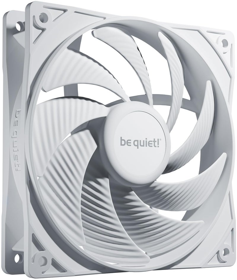 be quiet! Pure Wings 3 120mm PWM High-Speed Case Fan | Speed-regulating Closed Loop Motor| Extraordinary Air Pressure | Very Quiet Operation | White | BL111 - Image 1
