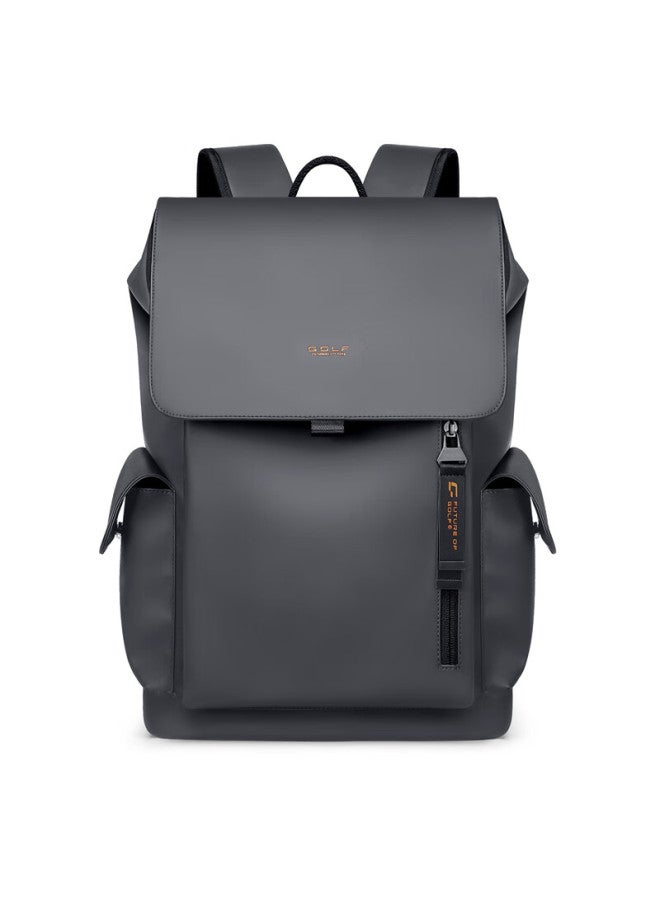 Golf Men's Travel Backpack 15.6/16 Inch Laptop Bag Student School Bag Flap Commuting Business Travel Backpack - Image 4