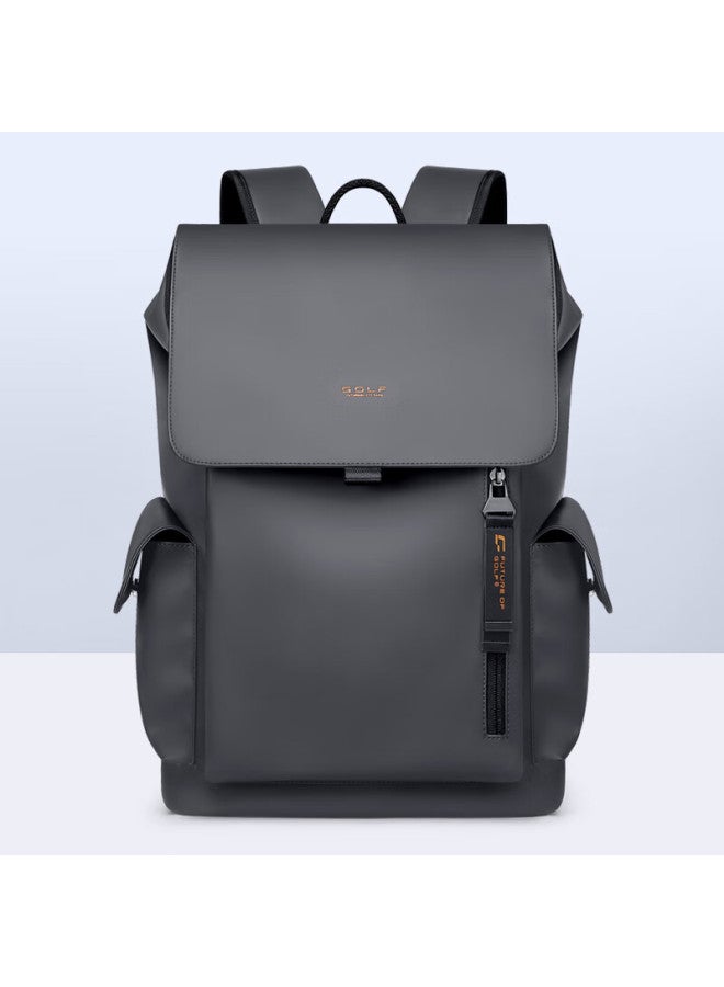 Golf Men's Travel Backpack 15.6/16 Inch Laptop Bag Student School Bag Flap Commuting Business Travel Backpack - Image 1