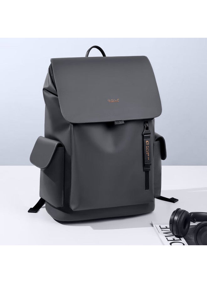 Golf Men's Travel Backpack 15.6/16 Inch Laptop Bag Student School Bag Flap Commuting Business Travel Backpack - Image 2