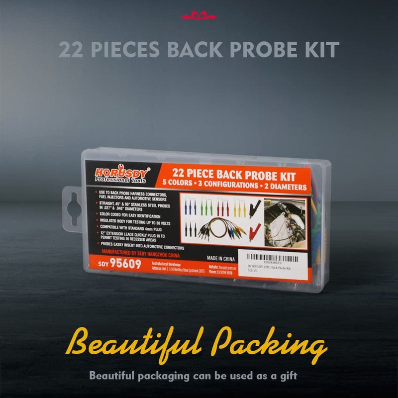 HORUSDY 22PCS Back Probe Kit, Back Probe Pin Kit - Image 2