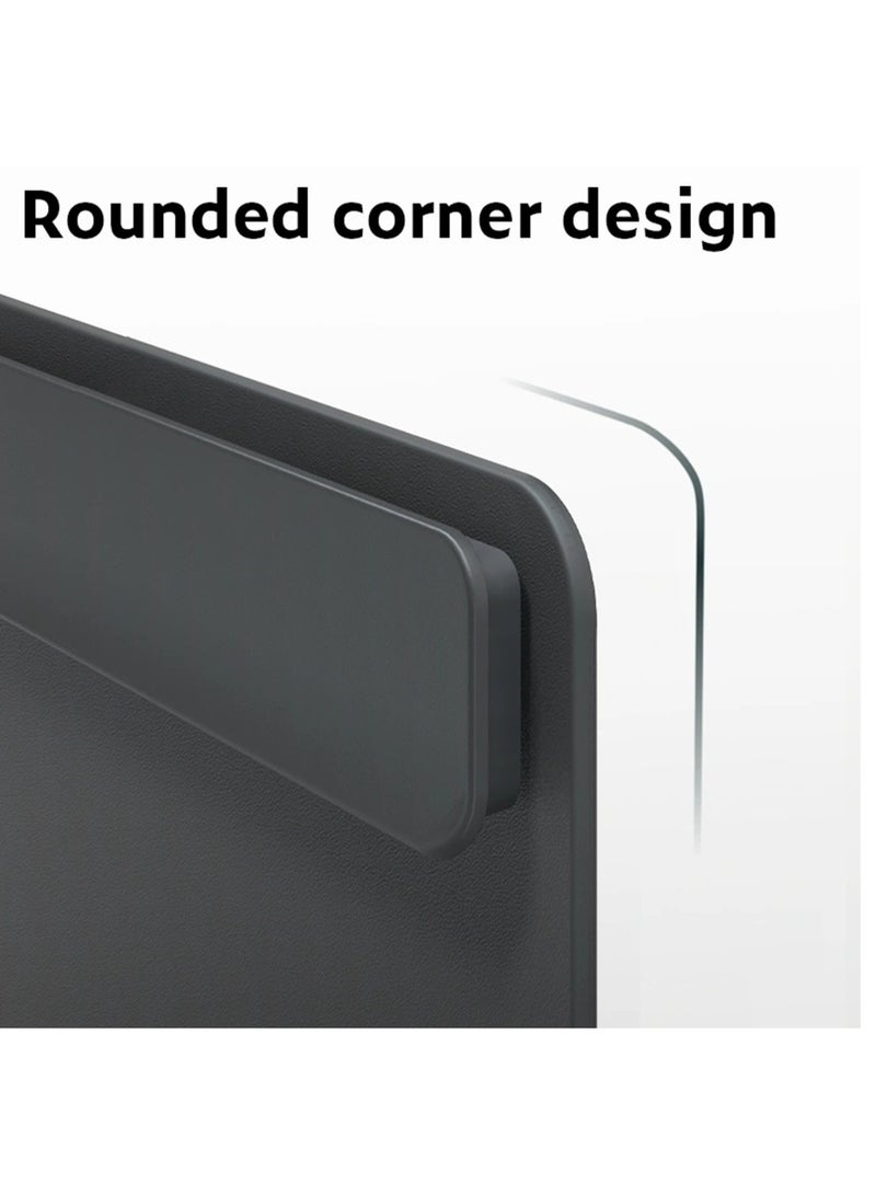 Deli 1-Piece A4 Standing Clipboard Black - Image 2