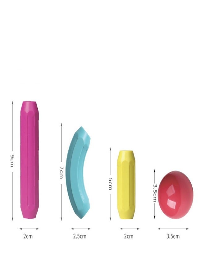 Loquat 36 Pieces Of Magnetic Building Sticks Blocks Toy Set Preschool Learning Educational Autism Toys for 3 + Years OldSafe Material Creativity Kids Toys - Image 3