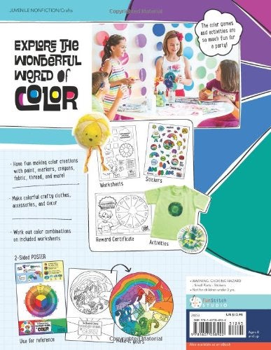 The Wonderful Colorful Wonder Wheel of Color: Activities, Stickers, Poster & More  - Image 2