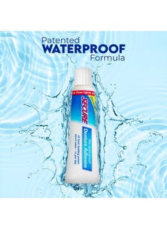 secure Waterproof Denture Adhesive - Zinc Free - Extra Strong Hold For Upper, Lower or Partials - 1.4 oz  - Image 2
