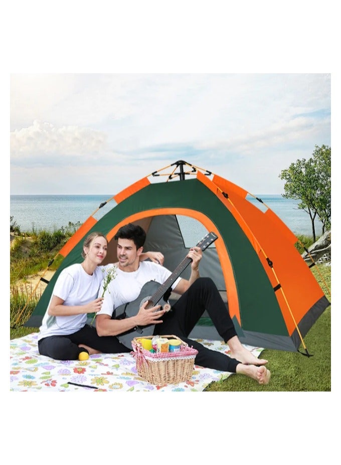 Generic Outdoor Camping Tent For 2 Person, Easy Setup Backpacking Tent, With Door And Window, For Outdoor Family Camping, Hiking, Hunting, Mountaineering Travel  - Image 3