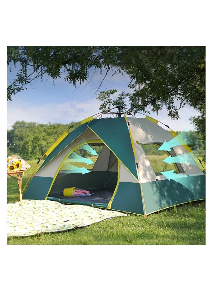 Generic Outdoor Camping Tent For 2 Person, Easy Setup Backpacking Tent, With Door And Window, For Outdoor Family Camping, Hiking, Hunting, Mountaineering Travel  - Image 4