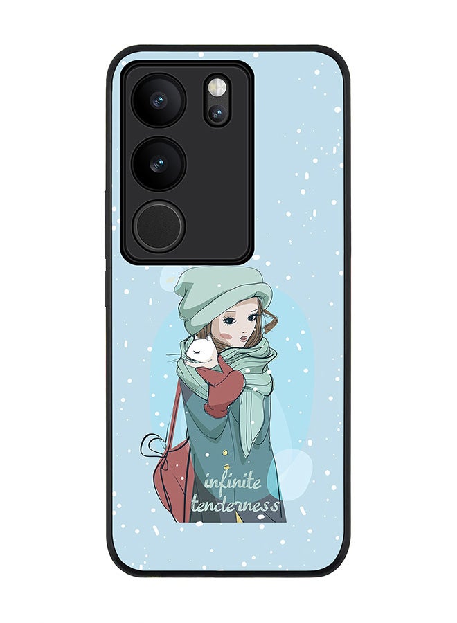 Stylizedd حافظة حواف سوداء متينة لهاتف Vivo V29 / Vivo V29 Pro / Vivo S17، تصميم نحيف مع حواف مطاطية مرنة مضادة للسقوط - نعومة لا نهائية - Image 1